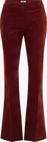 Pantaloni con piega frontale di WE Fashion in marrone: frontale