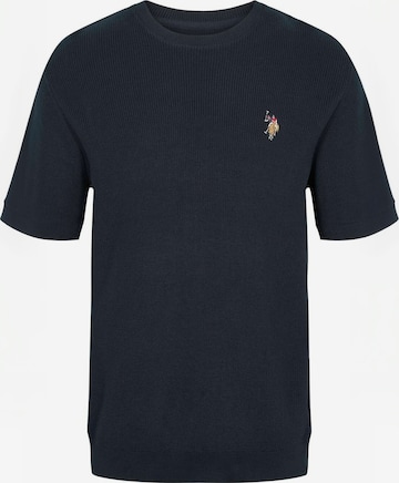 U.S. POLO ASSN. Regular fit Overhemd ' UMDarwin ' in Blauw: voorkant