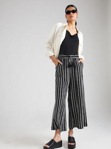 Wide Leg Pantalon Sublevel en noir