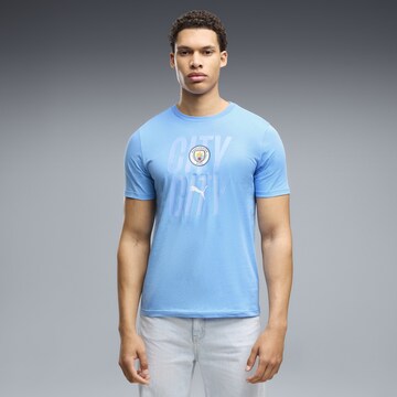 PUMA Funktionsshirt 'ftblCulture' in Blau: Vorderseite
