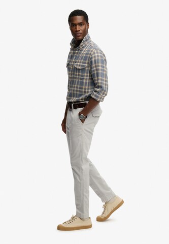 Regular Pantalon chino Superdry & Co en gris