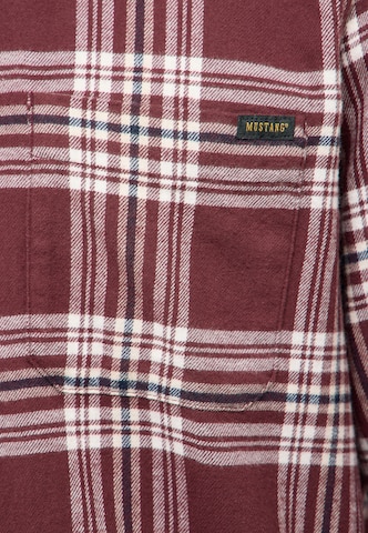 MUSTANG Regular Fit Hemd  ' Eastbridge ' in Braun