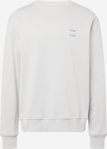 Samsøe SamsøeSweater majica 'JOEL' - siva boja: prednji dio