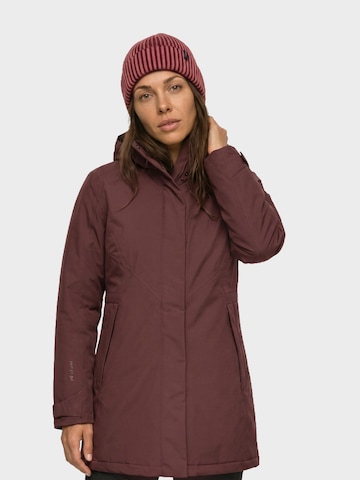 Schöffel Winter Parka 'Froda' in Purple: front