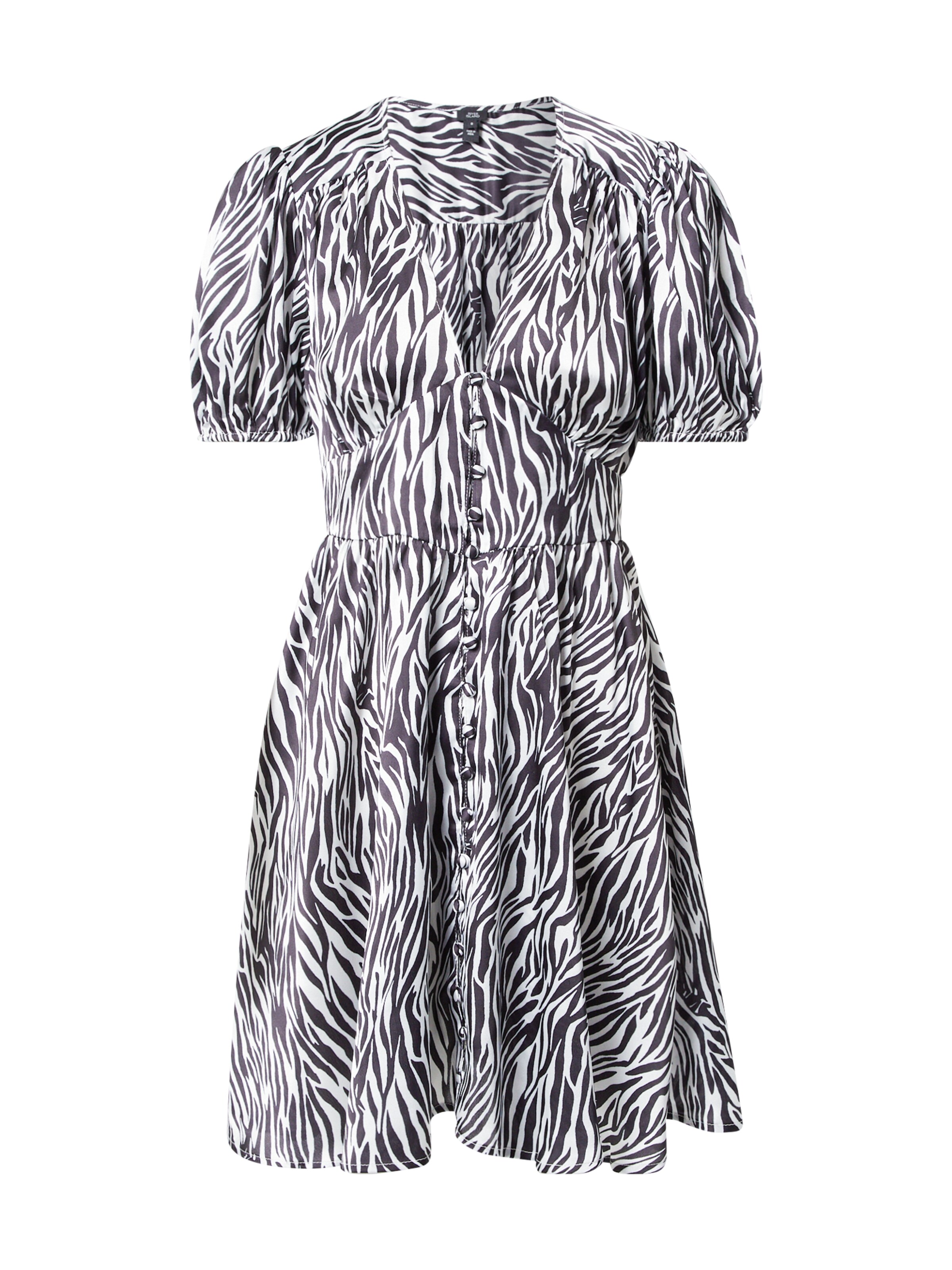 Rochie tip bluză de la River Island pe negru: față