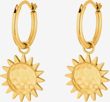 Heideman Ohrschmuck 'Neyla' in Gold: Vorderseite