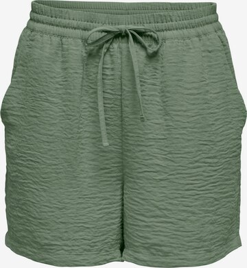 JDY tavaline Püksid 'DIVYA', värv roheline: eest vaates