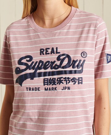 Superdry T-Shirt in Pink