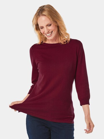 Goldner Sweater in Red: front