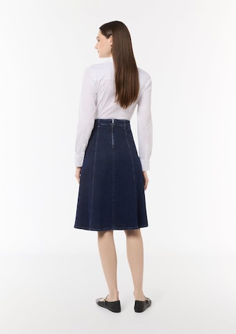 COMMA Skirt in Blue: back