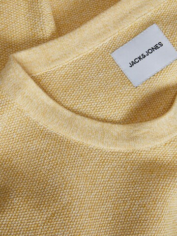 JACK & JONES Sweater 'GUSTAV' in Yellow