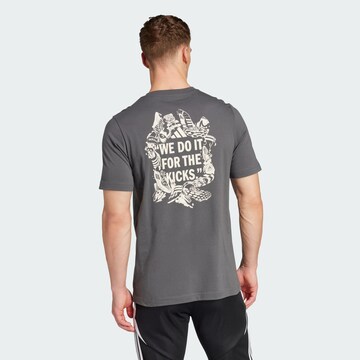 ADIDAS PERFORMANCE Functioneel shirt in Grijs: voorkant