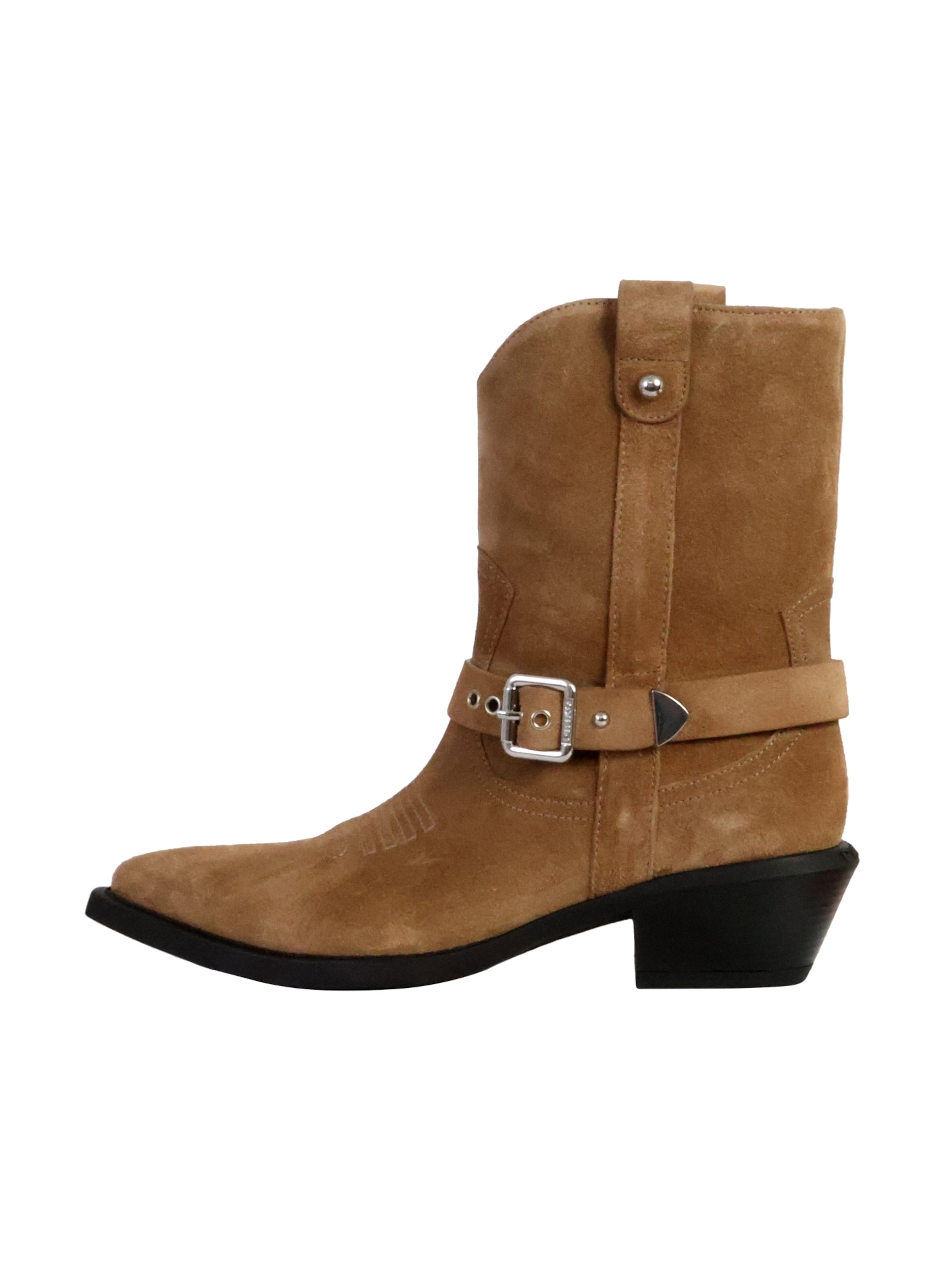 PINKO - Botas de tobillo en marrón: frente