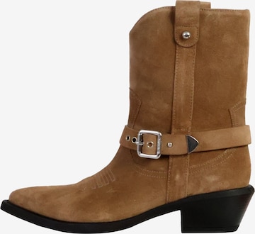 PINKO - Botas de tobillo en marrón: frente