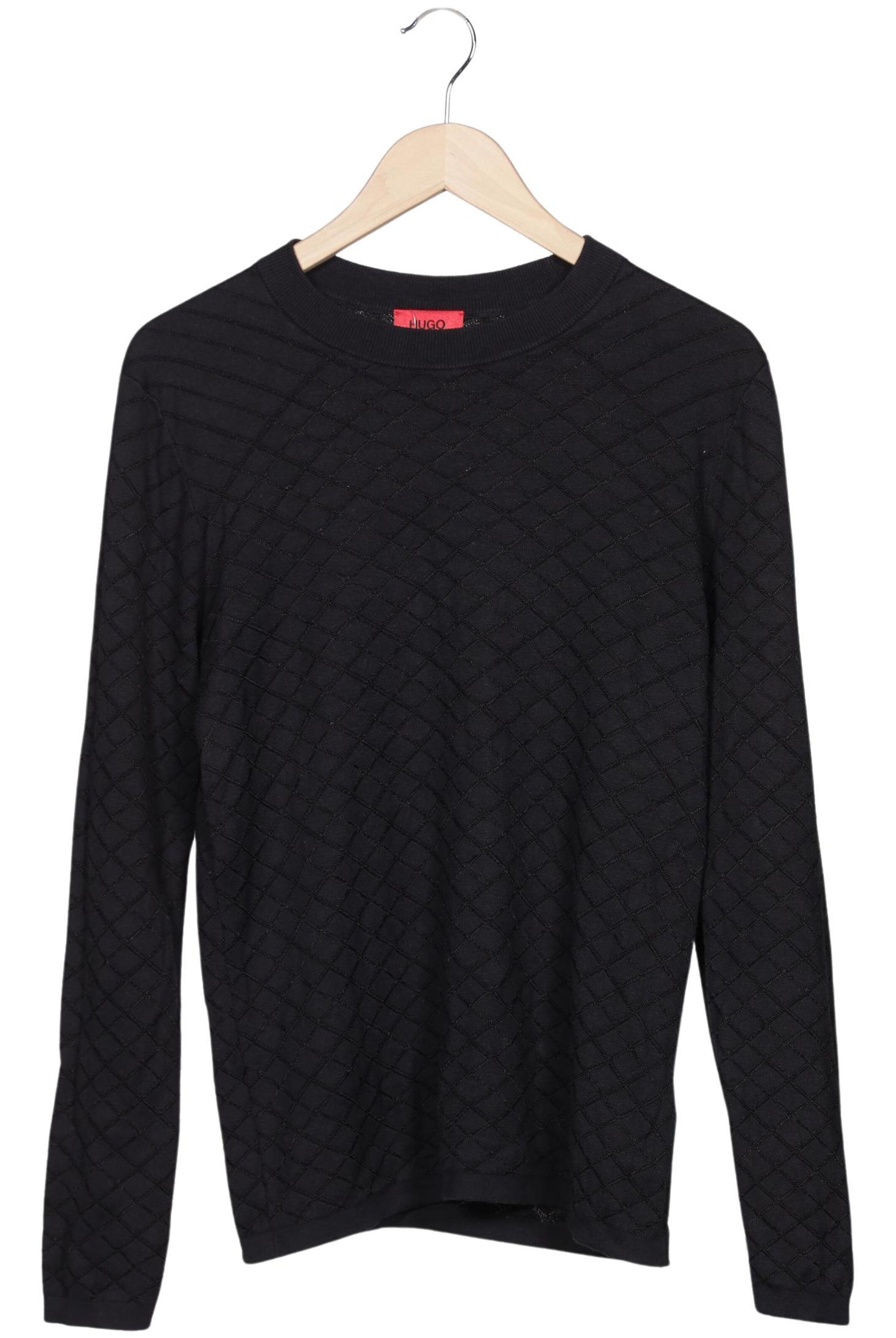 HUGO Sweater & Cardigan in M in Black: front