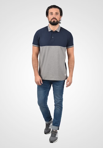 !Solid Shirt 'Corbin' in Blau