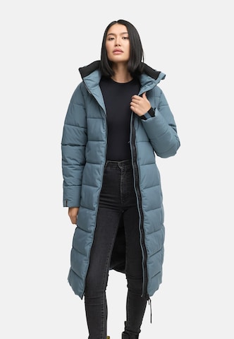 MARIKOO - Abrigo de invierno 'Lanitaa XVI' en azul: frente