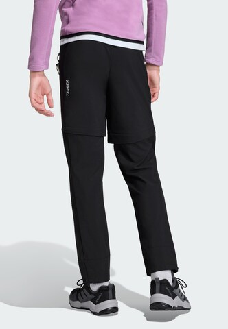 regular Pantaloni per outdoor 'CLIMA365' di ADIDAS TERREX in nero