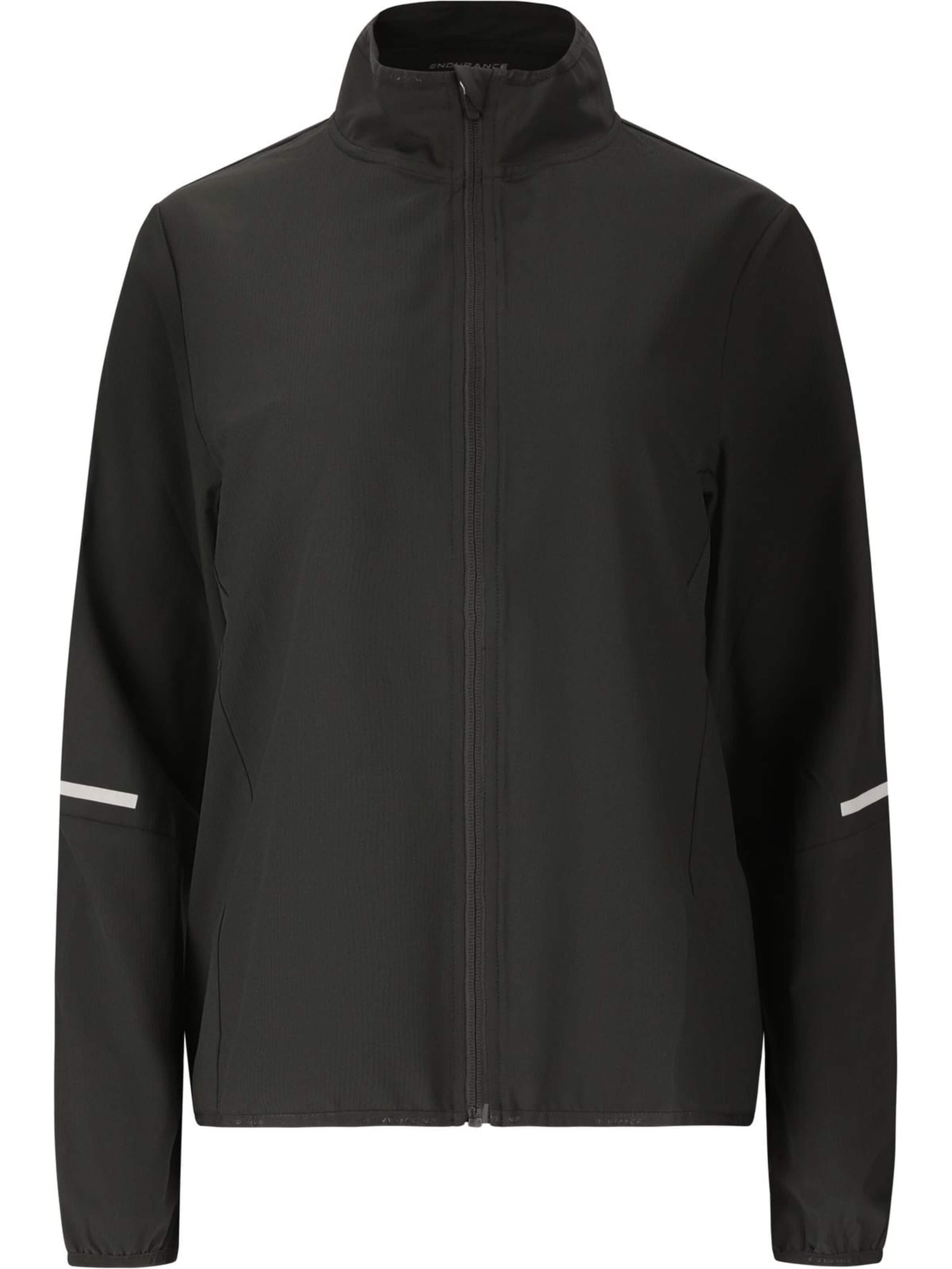 ENDURANCE Overgangsjakke 'Sarika W Jacket' i sort: forside