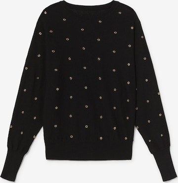 juoda Lola Casademunt Megztinis: priekis