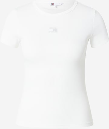 Tommy Jeans Μπλουζάκι σε λευκό: μπροστά
