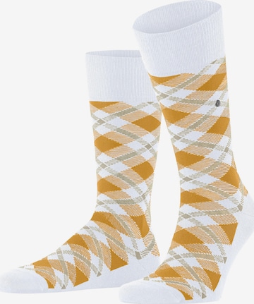 BURLINGTON Socks 'Tartan' in White: front