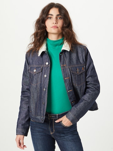 ARMEDANGELS Between-Season Jacket 'Velita' in Blue: front