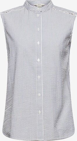 Camicia da donna di ESPRIT in blu: frontale