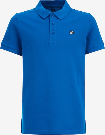 T-Shirt WE Fashion en bleu : devant