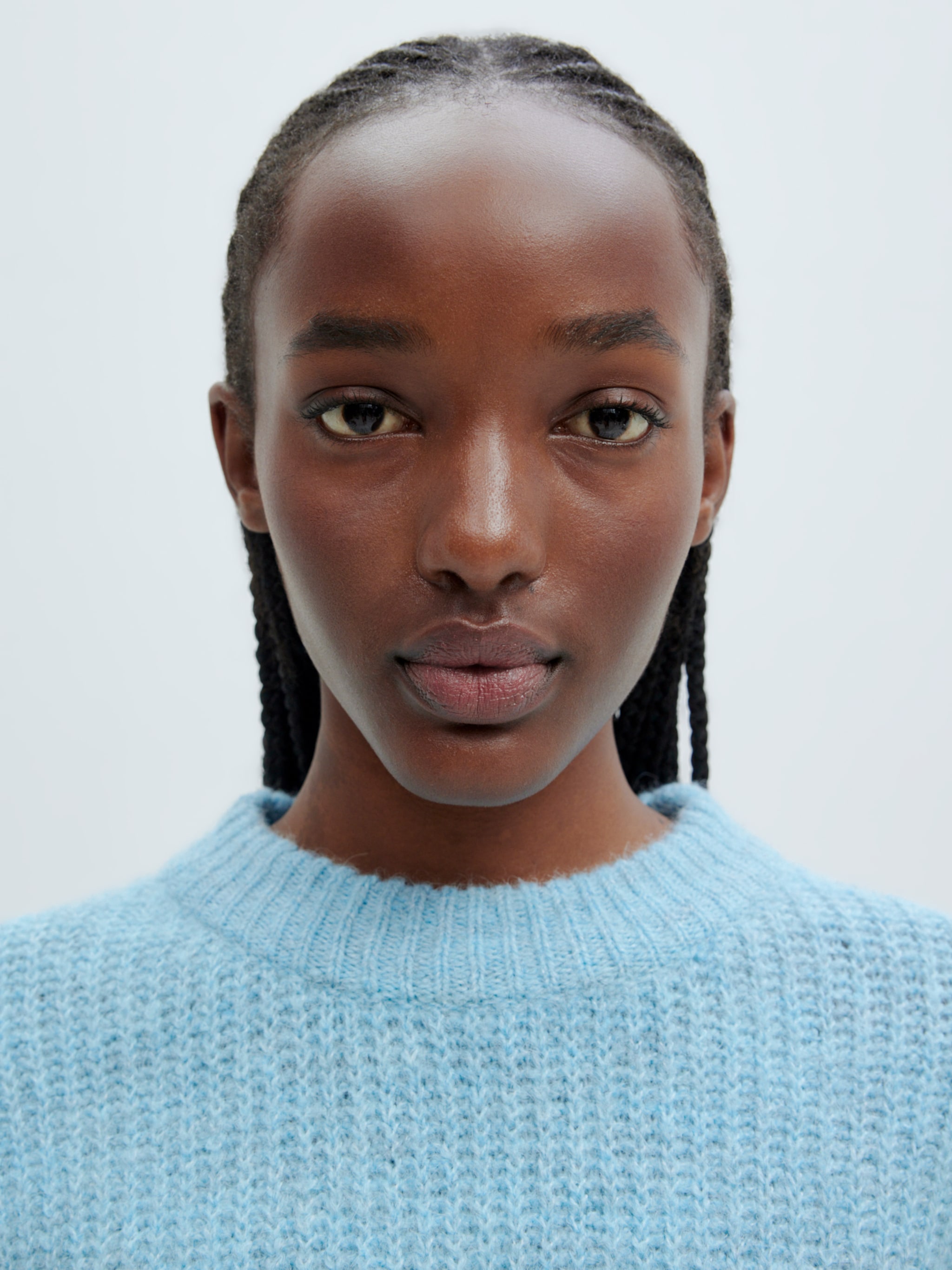 EDITED Producten Trui 'Yella' Lichtblauw