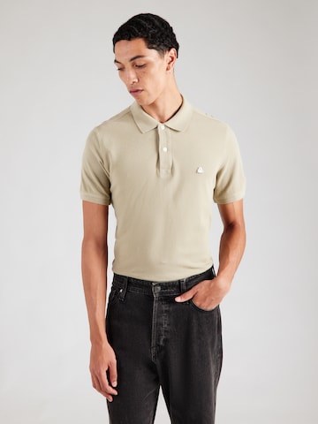 UNITED COLORS OF BENETTON Regular Fit Poloshirt in Beige: Vorderseite