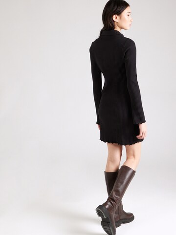 Monki Shirt dress in Black