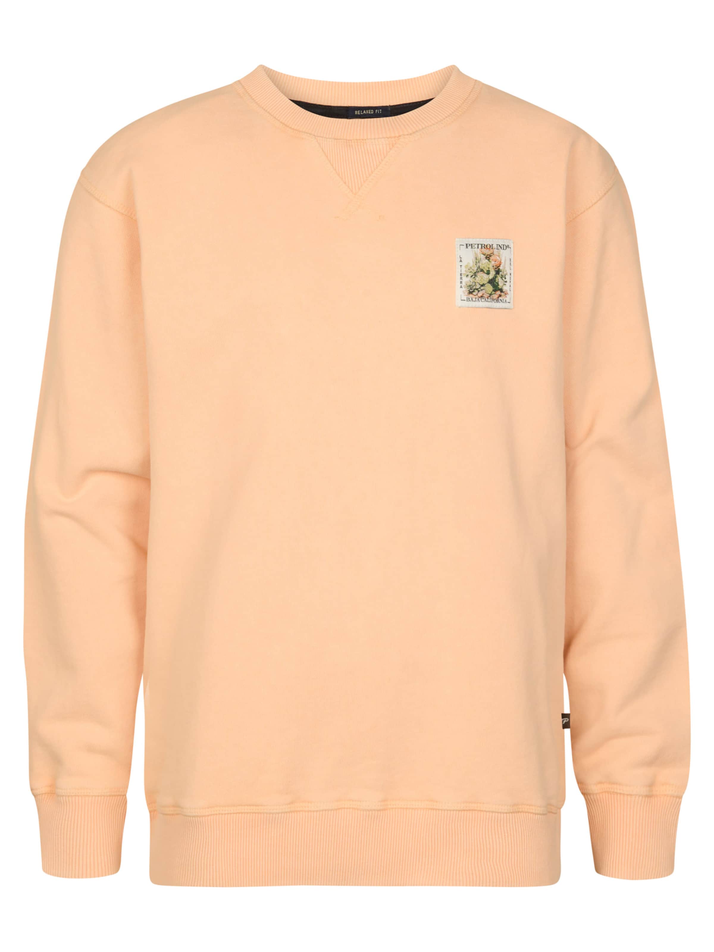 Petrol Industries Sweatshirt 'Ranchero ' in Oranje: voorkant