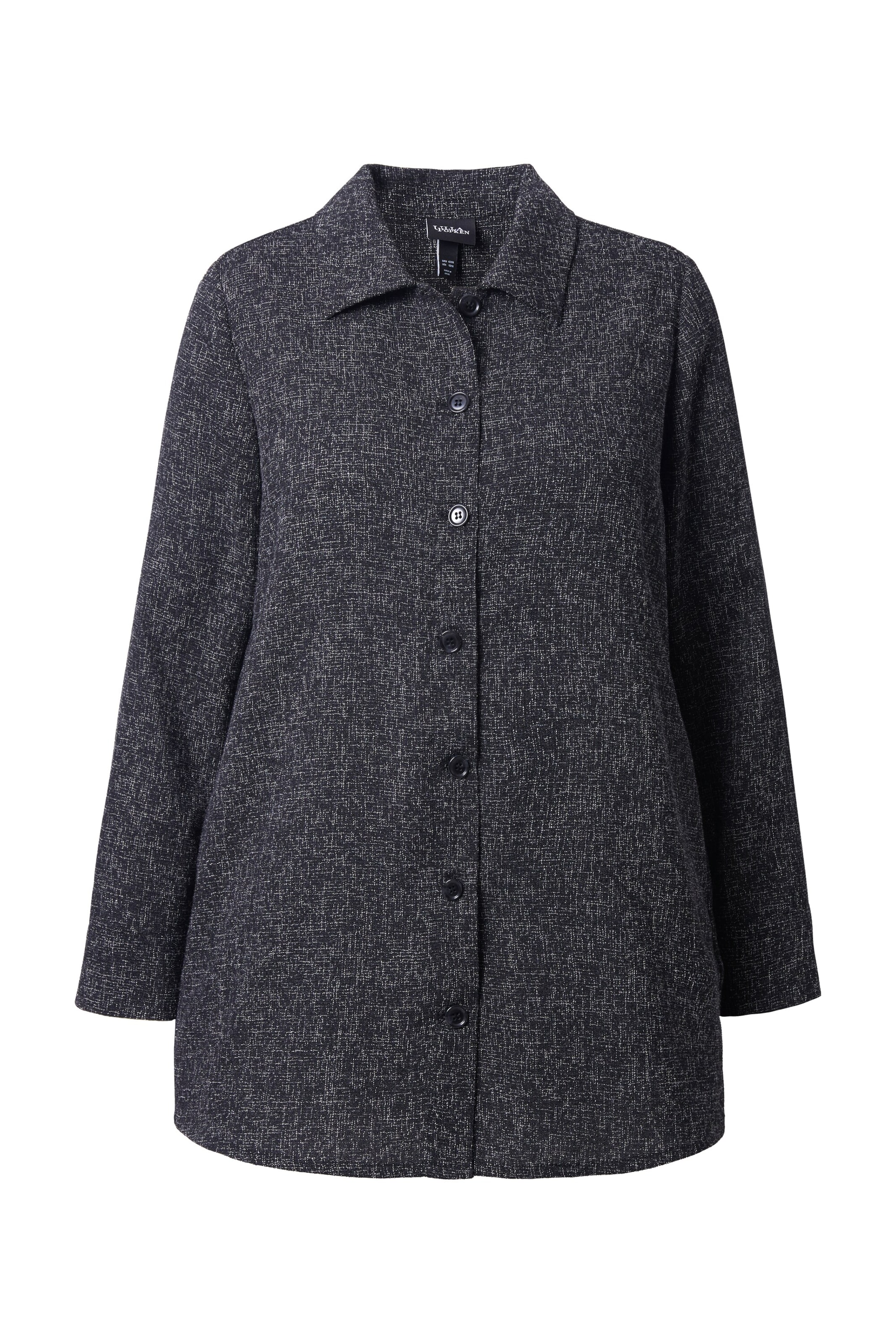 Ulla Popken Blúz - fekete: elől