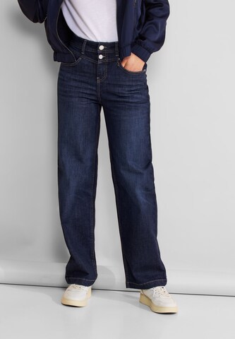 STREET ONE Loosefit Jeans in Blau