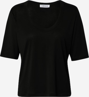 EDITED T-shirt 'Joreen' i svart: framsida