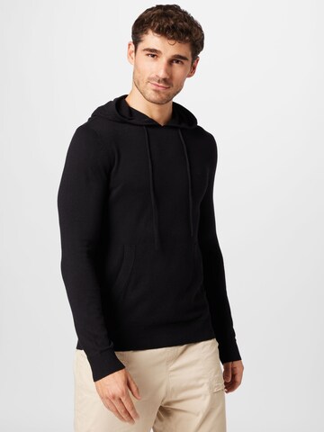 Pull-over 'Emil' JACK & JONES en noir : devant