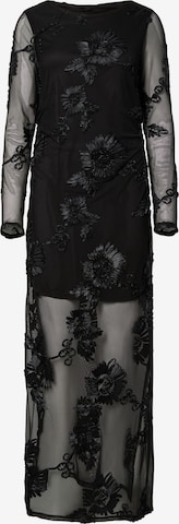 PIECES Evening dress 'PCOffia' in Black: front