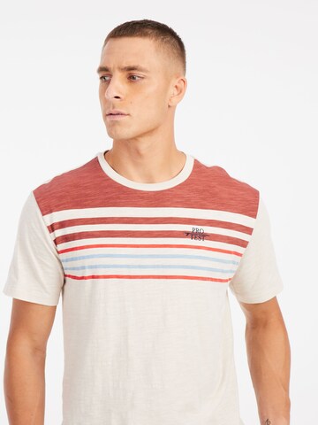 PROTEST Shirt 'PRTHowlen'‌ in Rot