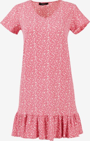 Robe LELA en rose : devant