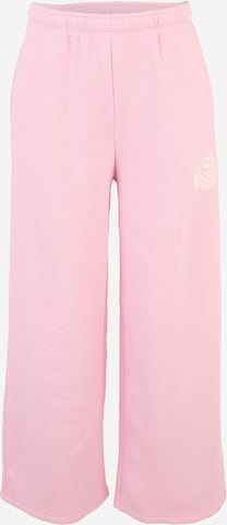 Baggy Pantalon Gap Petite en rose : devant