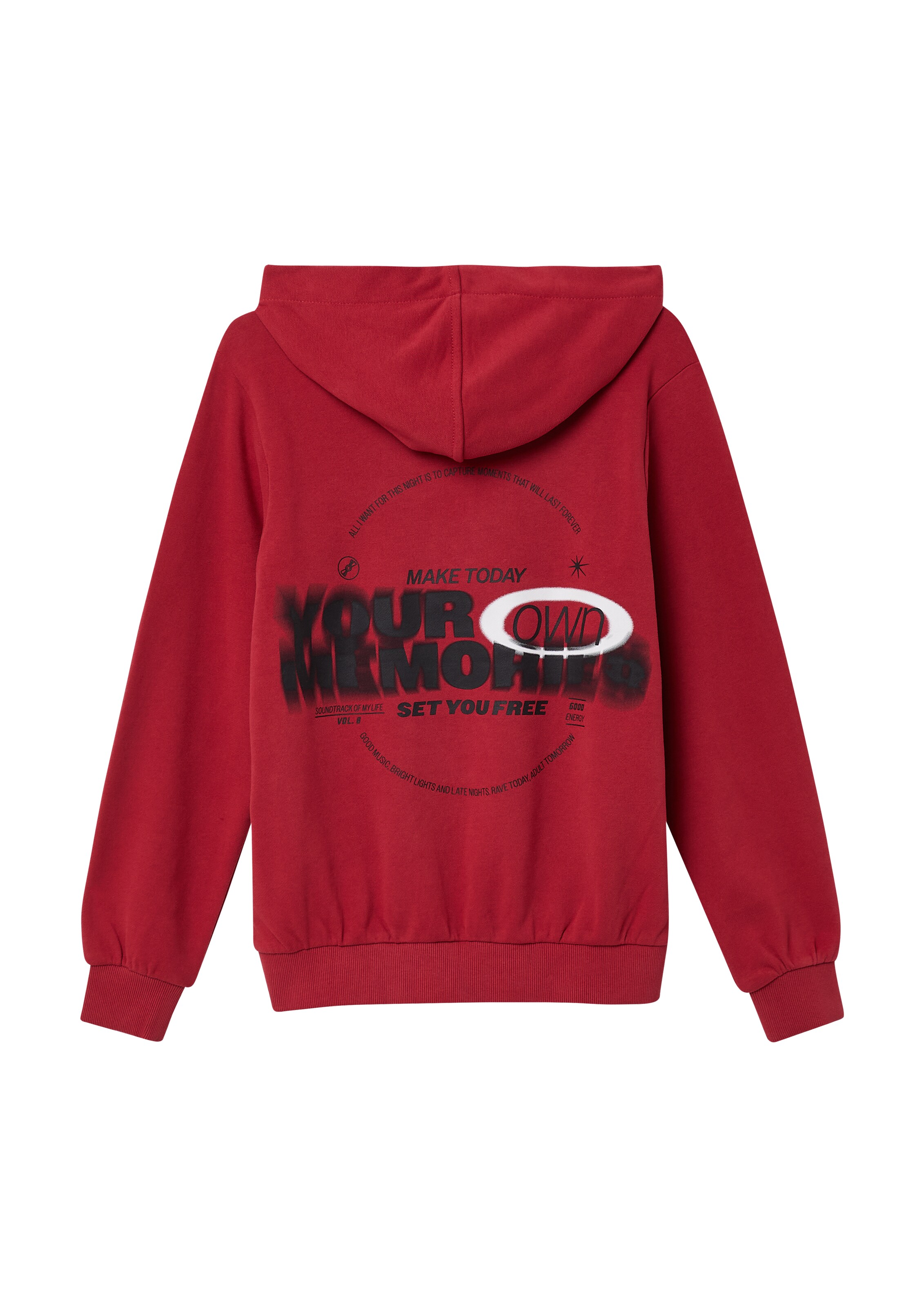 s.Oliver Sweatshirt in Rood: voorkant