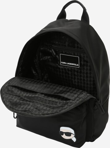 Karl Lagerfeld Rucksack 'Ikonik' in Schwarz