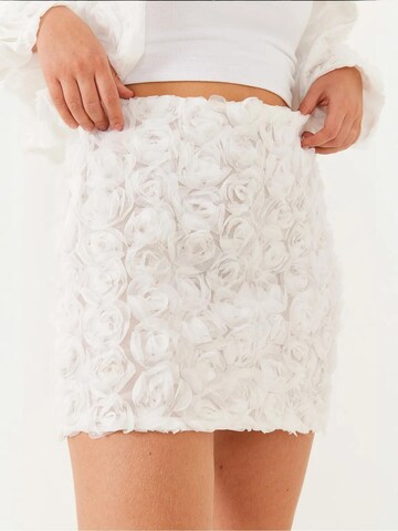 Jupe Bianco Lucci en blanc