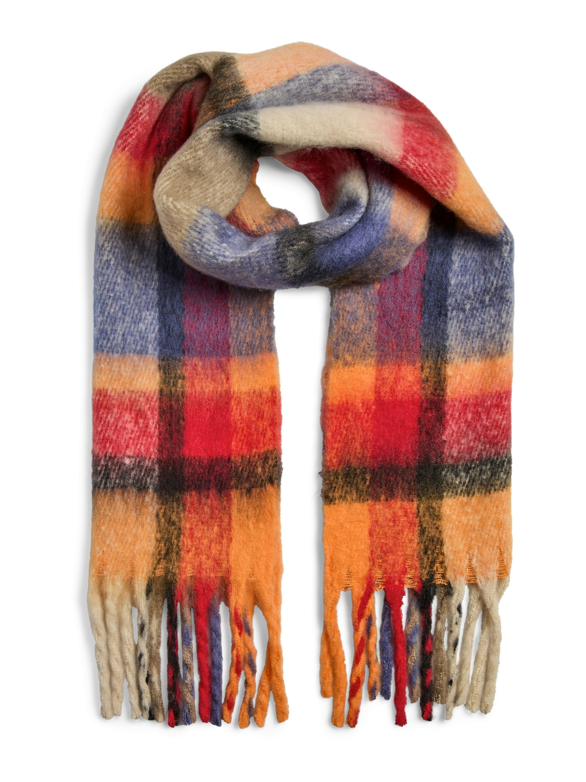 PIECES Šála 'PCMIDA' – mix barev: přední strana