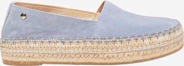 Alhamas Espadrilles 'Alpargata Plana' in Blau: Vorderseite
