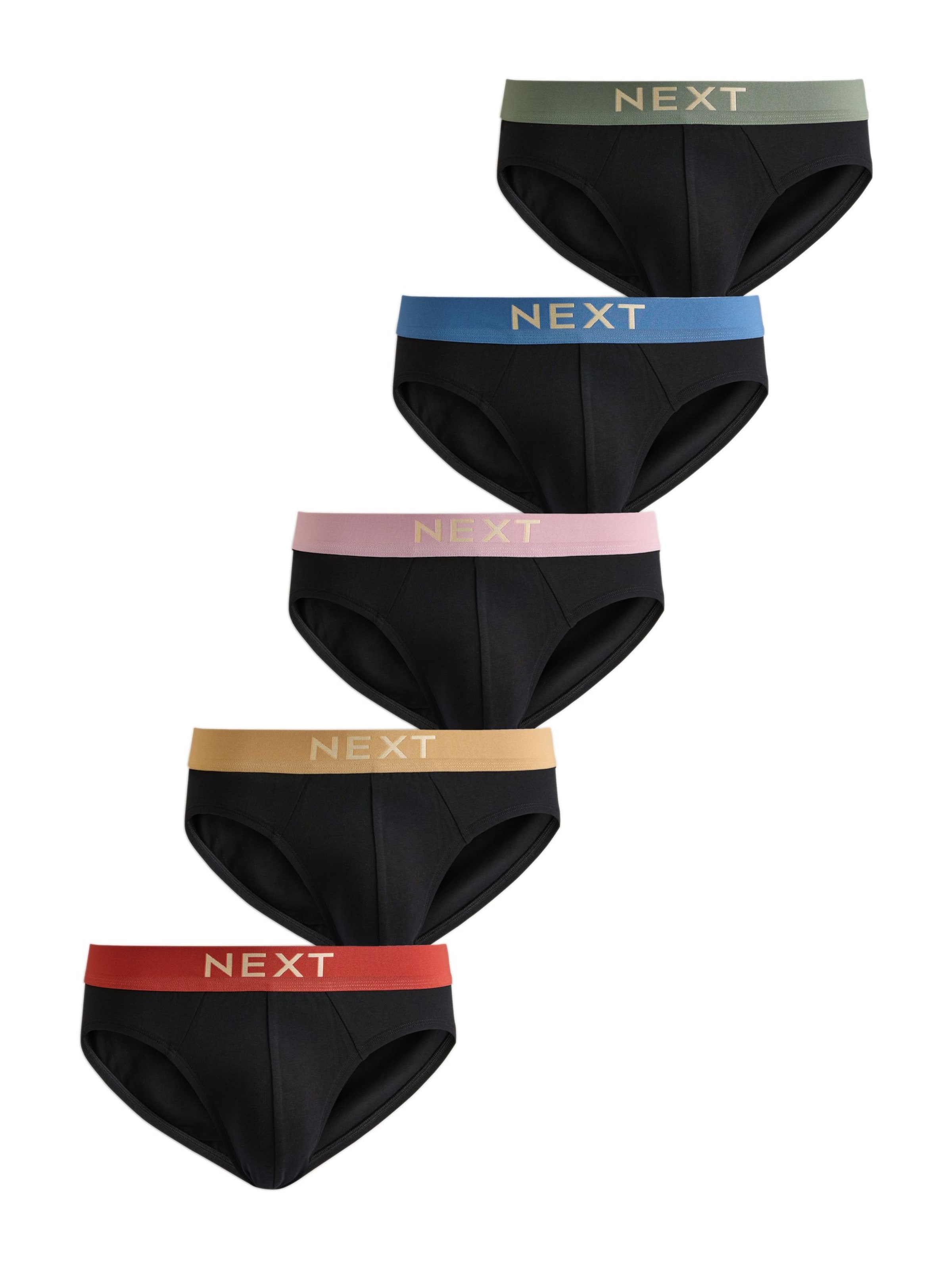 Slip Next en noir : devant