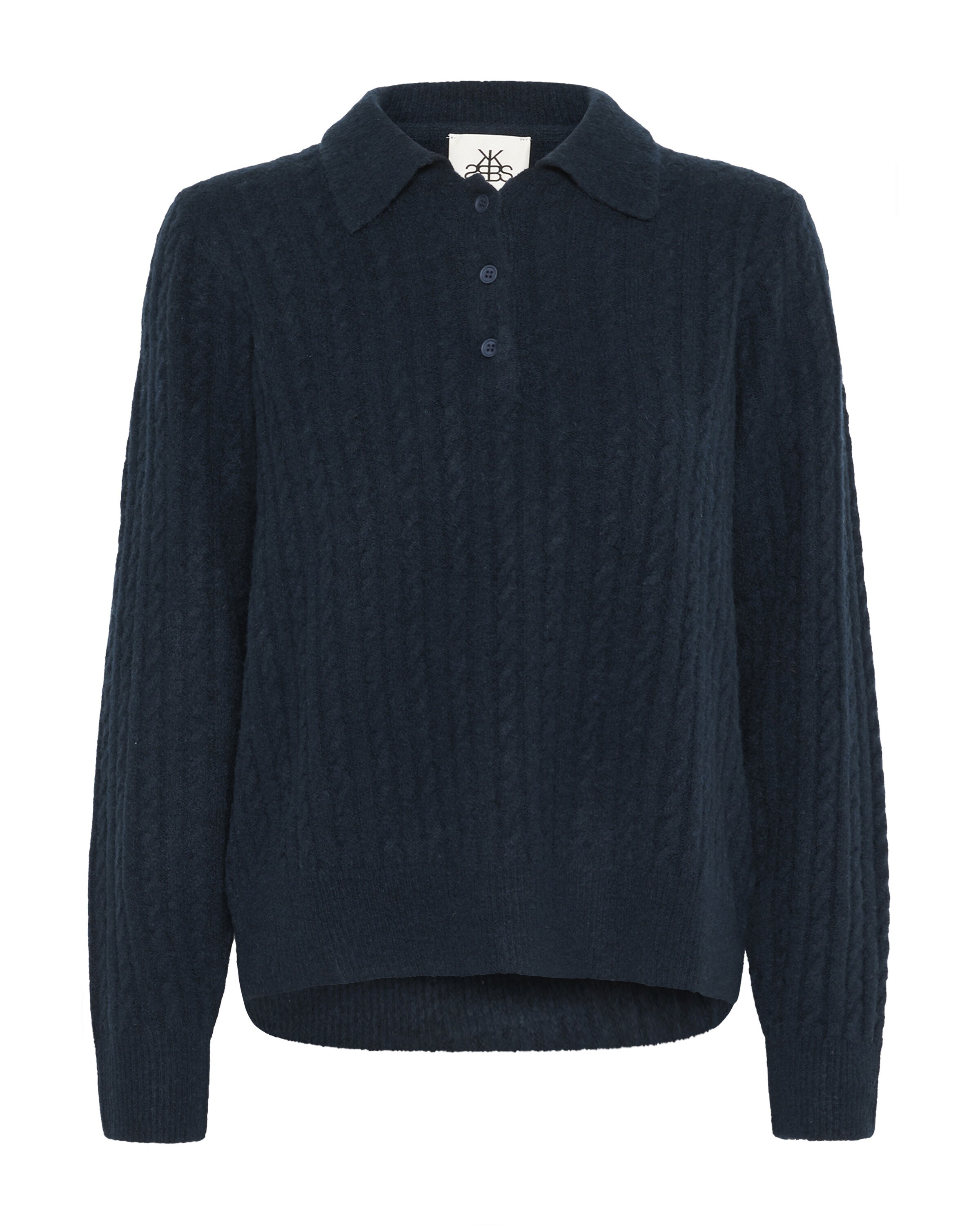 KAREN BY SIMONSEN Pullover 'Rona Noabelle' in Blau: Vorderseite