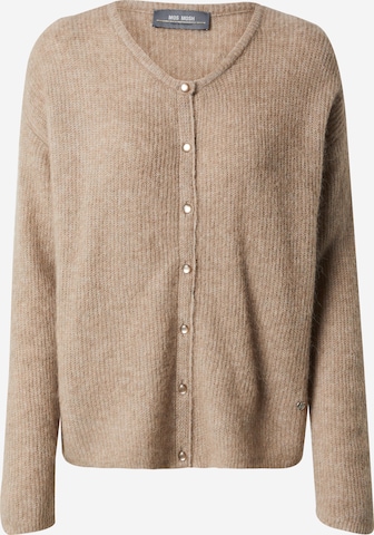 Cardigan MOS MOSH en beige : devant