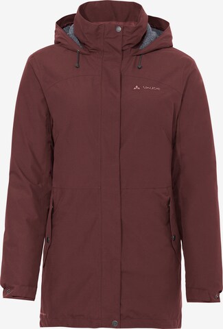 VAUDE Sportjas in Rood: voorkant